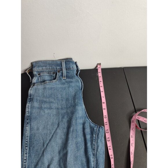 J. Crew Women's High Rise Classic Vintage Jeans, size 29, distressed - Picture 7 of 8